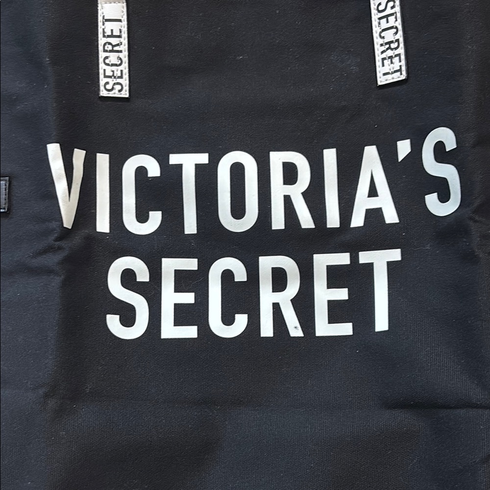 Victoria's Secret Black Tote Bag - Picture 2 of 7